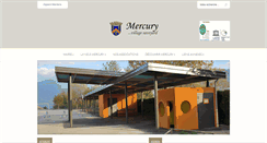 Desktop Screenshot of mairie-mercury.com